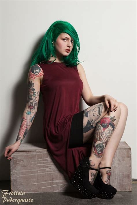 Alternative Tattoo Model Photographer Betty Sieber Model Victoria