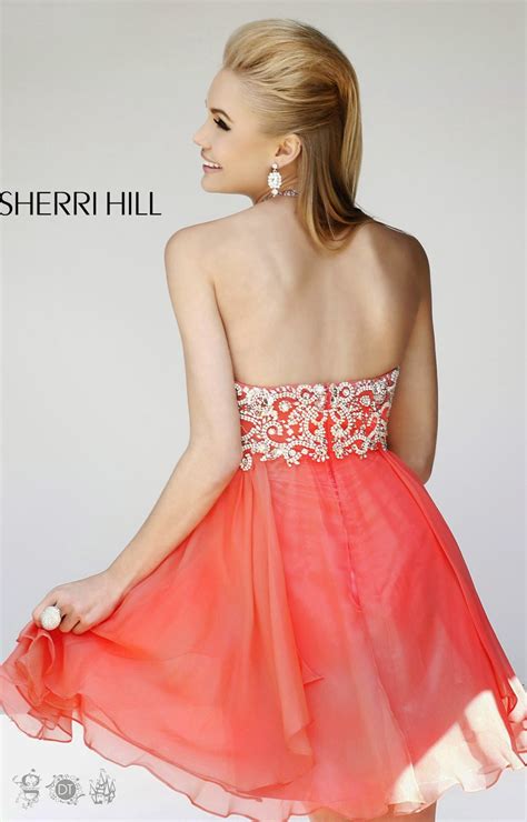 2016 Sexy Prom Gown A Line 2014 Sherri Hill Short Prom Dress 3878