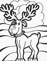Coloring Christmas Reindeer Pages Print Santa Color Kids Sheets Disney Printable Xmas Easy Pdf Colouring Gt Holiday Worksheets Merry Colorings sketch template