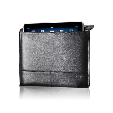 leather sleeve  ipad tssus black tablet cases targus