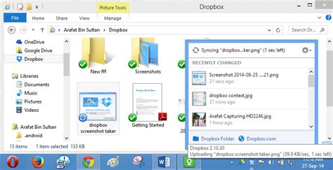 dropbox windows application overview