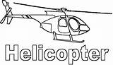 Helicopter Cliparts sketch template