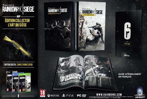 tom clancy s rainbow six siege l édition collector se dévoile en