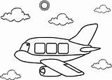 Pesawat Terbang Mewarnai Transportasi Alat Tempur Colouring Rebanas Helikopter Semua sketch template