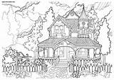 House Victorian Coloring Pages Favoreads Adult Colouring Printable Architecture Style Houses Authentic Club Color Book Buildings Da Choose Board Reserved sketch template