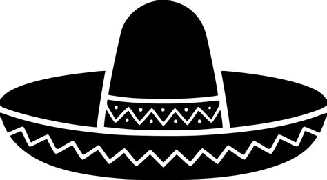 digitalfil mexico sombrero svg cut files silhouette clipart vinyl