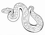 Coloring Pages Snake Birijus Sheet sketch template