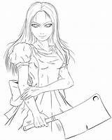 Alice Madness Returns Coloring Getdrawings Drawing Book sketch template