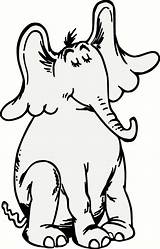 Seuss Horton Hears Suess Printables Preschool Clipartmag Bubakids Uteer sketch template