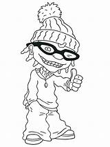 Rocket Power Coloring Pages Fun Kids sketch template