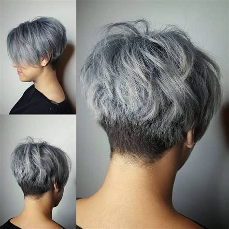 grijs haar grijs haar special  kapsels  een prachtige zilver grijze haarkleur kapsels