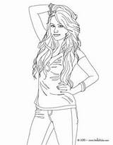 Pages Coloring Watson Emma Color Colouring People Rihanna Famous Printables Standing Getcolorings Drawings Miley Cyrus Girl Girls Printable Getdrawings Kate sketch template