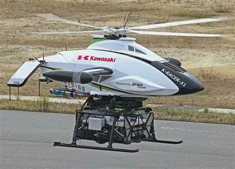 kawasaki luncurkan drone  racer  bermesin ninja hr