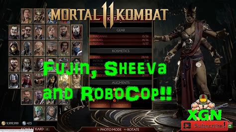 Mortal Kombat 11 How To Unlock Fujin Sheeva And Robocop Dlc Characters