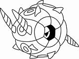 Whirlipede Pokemon Coloring Printable Description sketch template
