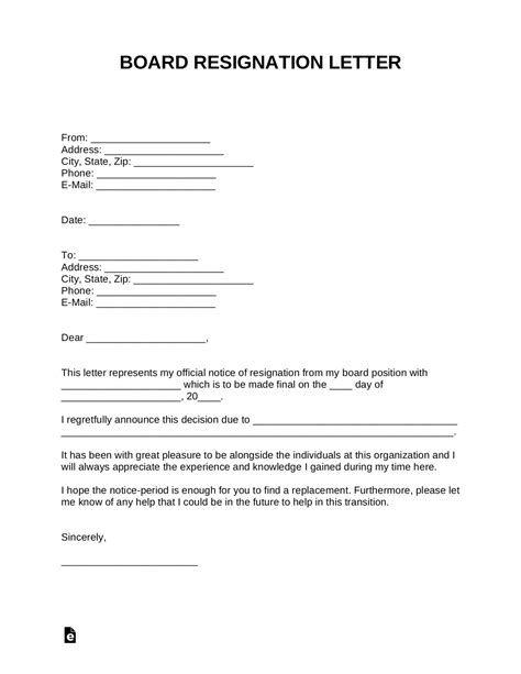 browse  sample  resignation letter volunteer organization