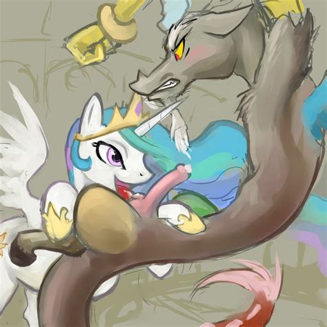 I M Not Sure Why [discord] Looks So Angry With [princess Celestia