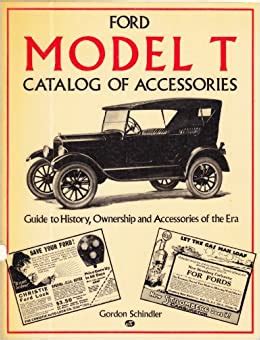 ford model  catalog  accessories gordon schindler