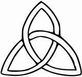 Triquetra Symbol Holy Outline Traceable Heraldicart Patience Pngitem Pennsic sketch template