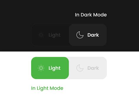 ux dark mode button style  ibrahim   dribbble