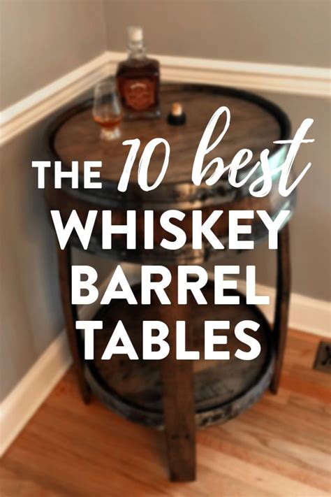 10 great whiskey barrel tables you can buy or diy all ts