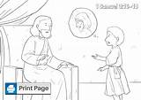 Samuel God Coloring Calls Pages Listens Hears Printable Eli Pdfs Niv sketch template