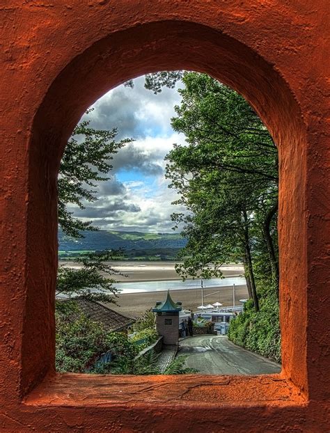 views  windows view   arched window hdr photo    window