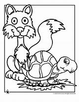 Coloring Pages Ricky Dawn Nicky Dicky Make Fox Ducklings Way Kids Scary Activities Classroom Template sketch template