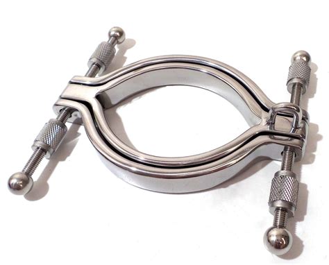 Stainless Steel Pussy Clamp Labia Stretching Toy Cuffstore