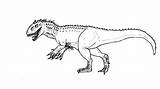 Coloring Indominus Jurassic Dinosaur Indoraptor Activityshelter sketch template