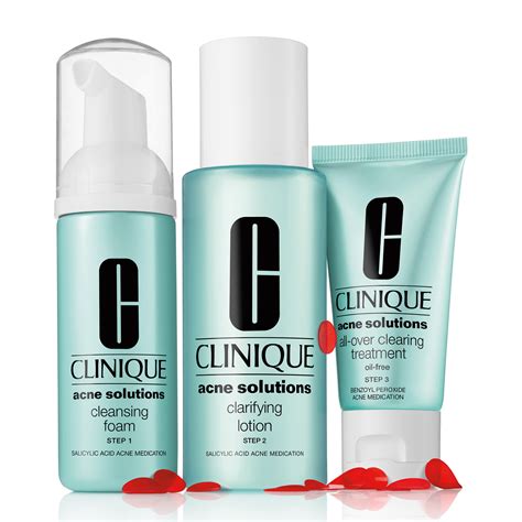 clinique clinique anti blemish solutions  step acne facial cleansing system walmartcom