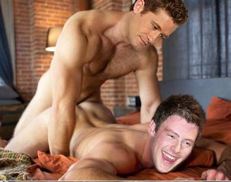 Post 1384835 Cory Monteith Fakes Finn Hudson Glee Matthew Morrison