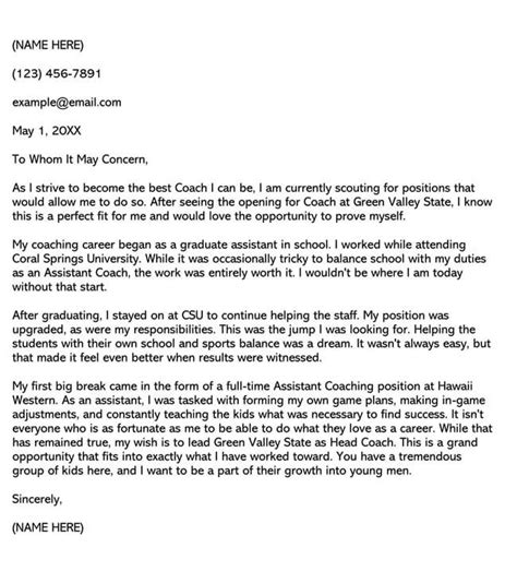 letter  introduction  college teacher sample letters examples