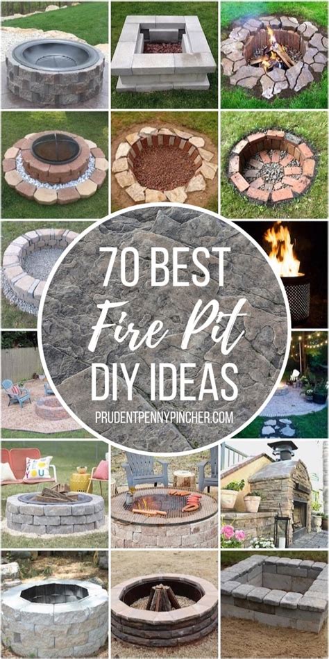 cheap  easy diy fire pits prudent penny pincher