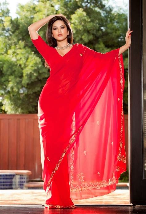 showing media and posts for sunny leone in red saree xxx veu xxx