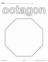Octagon Coloring Shapes Pages Shape Worksheets Printable Worksheet Preschool Octagons Tracing Preschoolers Color Kids Toddlers Toddler Activities Dot Drawing Getdrawings sketch template