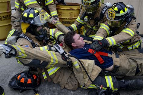 firefighters smoke rapid intervention training moody air force base article display