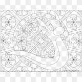 Mew Dratini Pngfind Pinpng sketch template