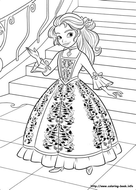 printable elena  avalor coloring pages