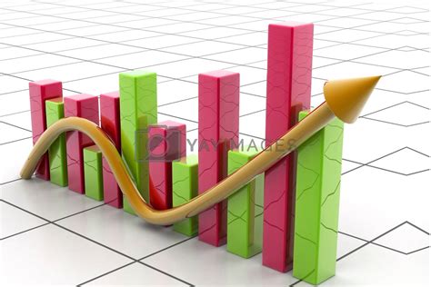 business graph royalty  stock image stock  royalty