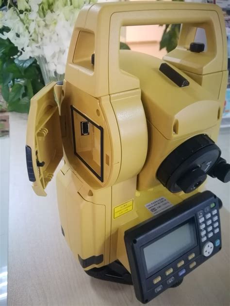 topcon  model gts  total station prismless  surveying instrument