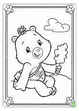 Coloring Care Bears Pages Dinokids Bear Colouring Printable sketch template
