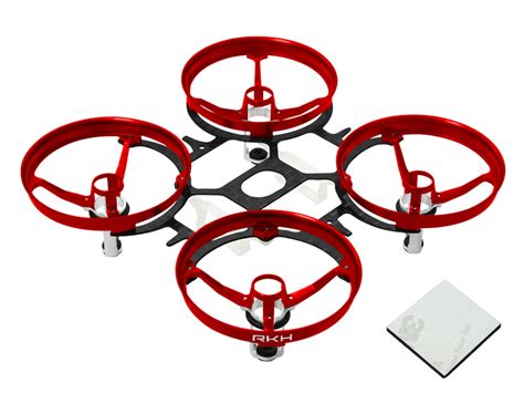 cnc al  cf upgrade kit red blade inductrix quadcopter build aerial photography drone