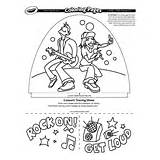 Coloring Dome Designer Light Pages Crayola Mystery Search Jammin Concert sketch template