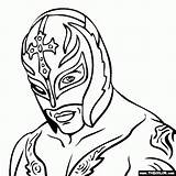 Coloring Pages Wwe Rey Mysterio Wrestling Printable Colouring Sheets Online Print Kids Mask Color Belt Misterio Everfreecoloring Thecolor Cena John sketch template