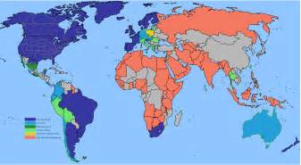 World Map Of Same Sex Marriage Including Areas That Are Going Vote On