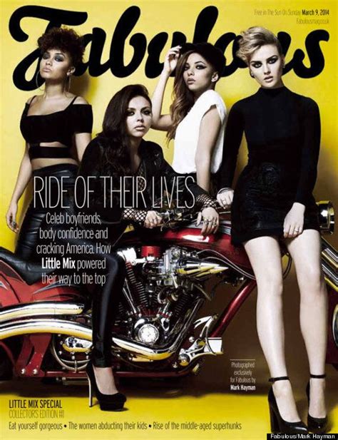 Little Mix Get Individual Covers Of Fabulous Magazine Photo Huffpost Uk