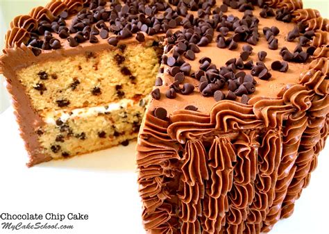 chocolate chip cake recipe  cake school