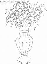 Flower Pot Drawing Coloring Lavender Vase Printable Clipart Pots Kids Pages Beautiful Studyvillage Clay Vases Color Getdrawings Drawings Print Draw sketch template
