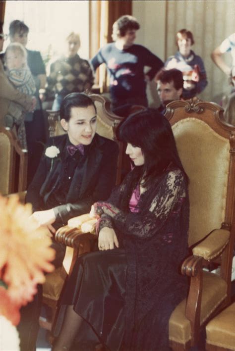 dave and laurie vanian s wedding in 77 fashion dark